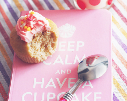 Keep calm and have a cupcake