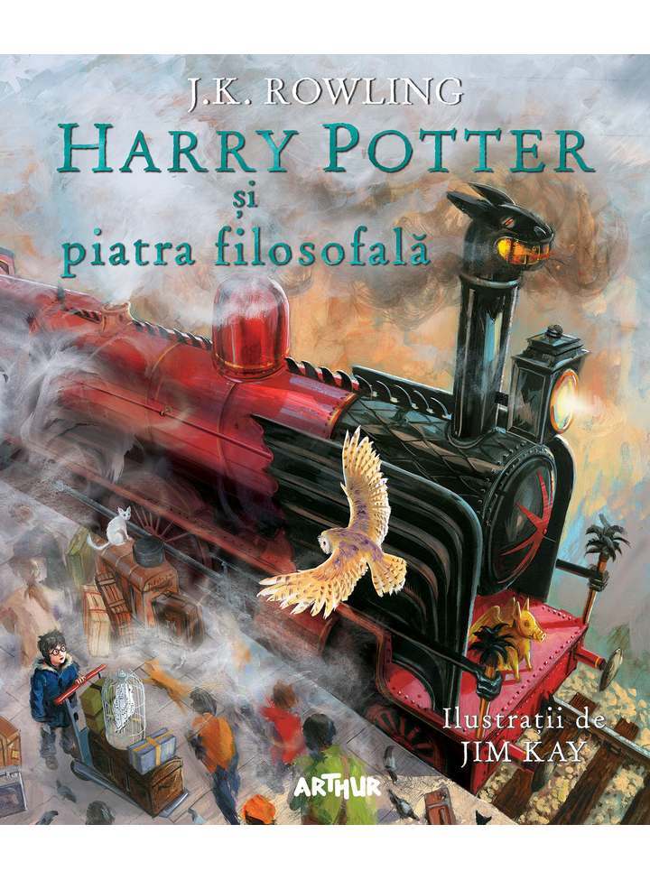 Harry Potter si Piatra Filosofala-ed-ilustrata
